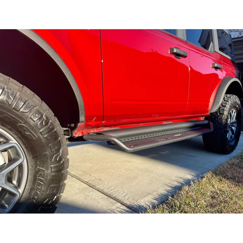 Go Rhino Dominator Xtreme D1 Running Baords with Rocker Panel Mounting Bracket Kit Model D14129T - Image 6
