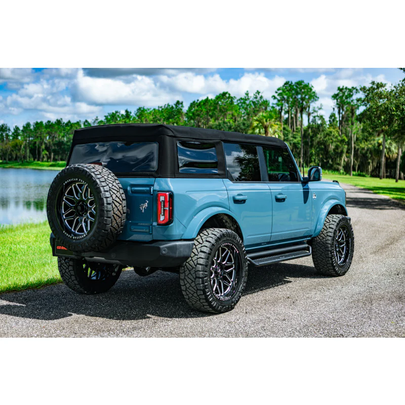 Go Rhino Dominator Xtreme D1 Running Baords with Rocker Panel Mounting Bracket Kit Model D14129T - Image 9