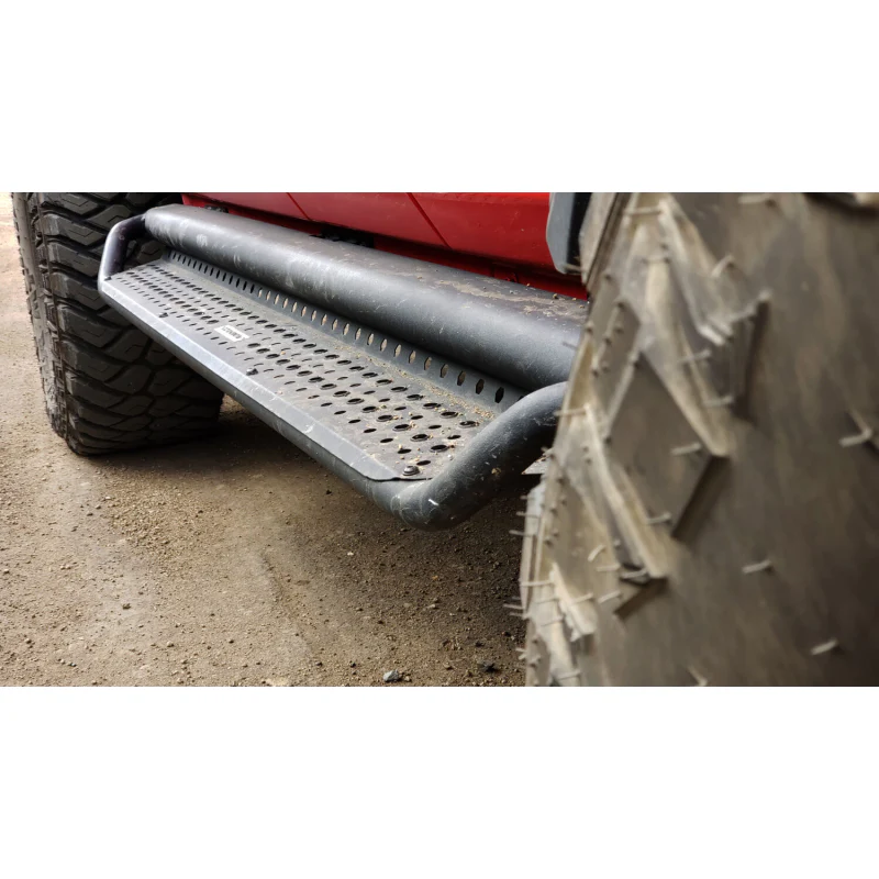 Go Rhino Dominator Xtreme D1 Running Baords with Rocker Panel Mounting Bracket Kit Model D14155T - Image 7