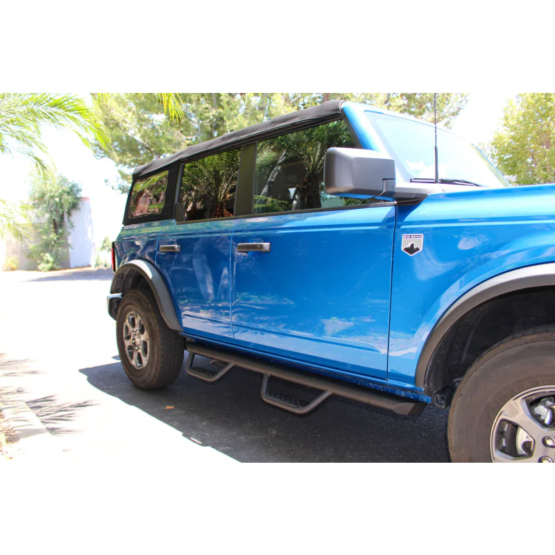 Go Rhino Dominator Xtreme D2 Side Steps with Rocker Panel Mounting Bracket Kit Model D224129T - Image 4