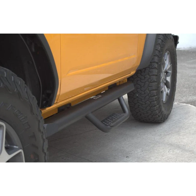 Go Rhino Dominator Xtreme D2 Side Steps with Rocker Panel Mounting Bracket Kit Model D224131T - Image 3