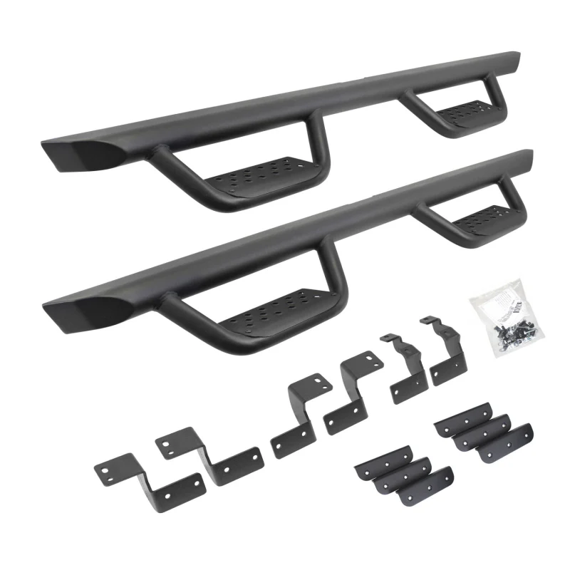 Go Rhino Dominator Xtreme D2 Side Steps with Rocker Panel Mounting Bracket Kit Model D224425T - Image 2