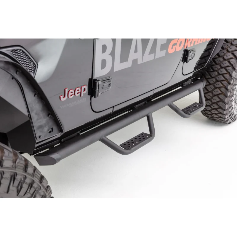 Go Rhino Dominator Xtreme D2 Side Steps with Rocker Panel Mounting Bracket Kit Model D224506T - Image 6