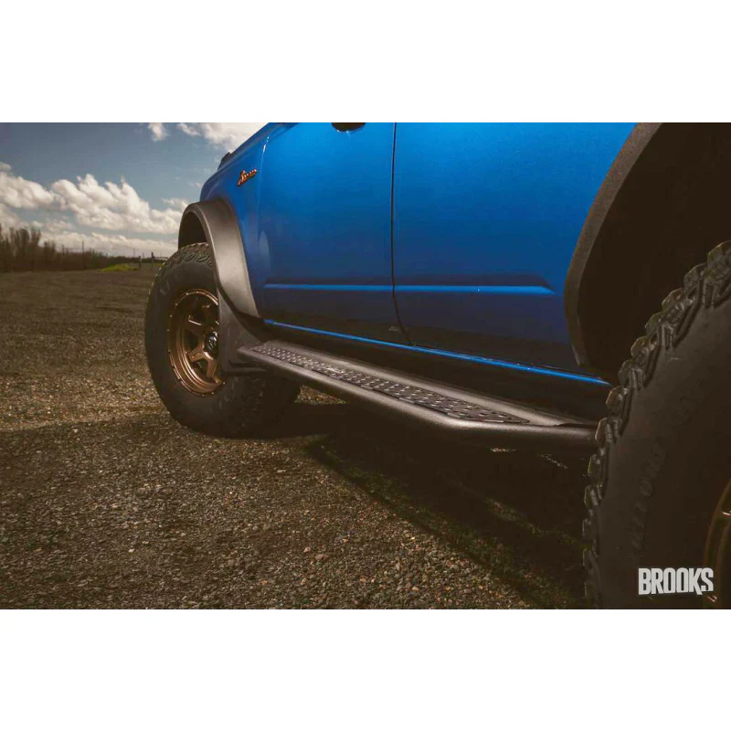 Go Rhino Dominator Xtreme D6 Running Baords with Rocker Panel Mounting Brackets Kit Model D64129T - Image 4