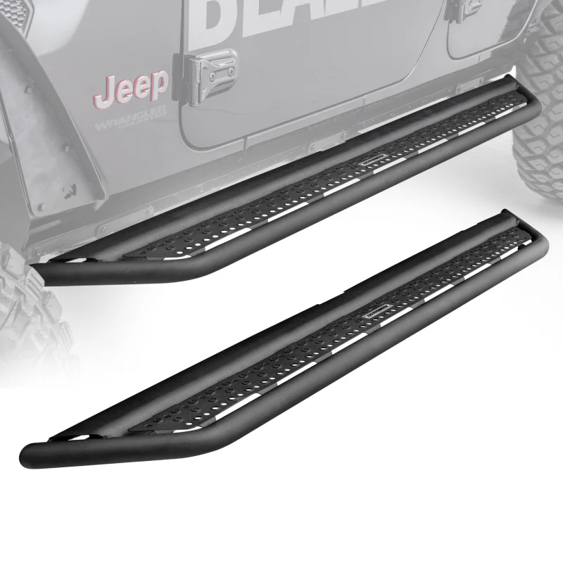 Go Rhino Dominator Xtreme D6 Running Baords with Rocker Panel Mounting Brackets Kit Model D64505T - Image 3