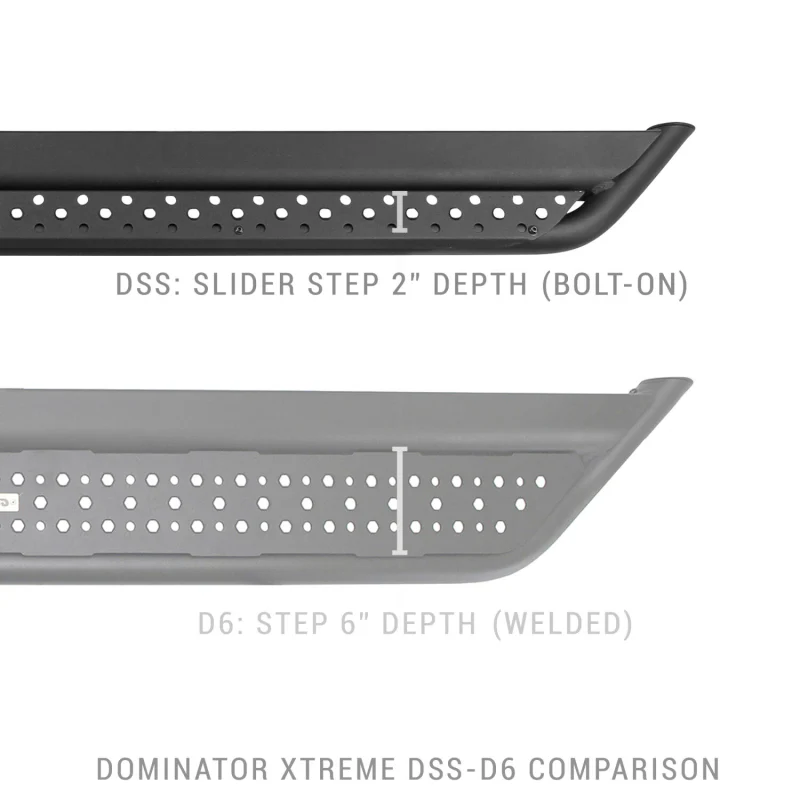 Go Rhino Dominator Xtreme DSS Running Baords with Frame Mounting Bracket Kit Model FSDSS4432T - Image 3
