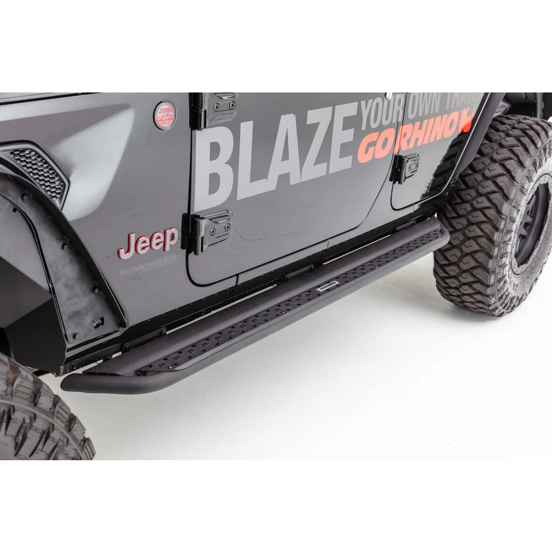 Go Rhino Dominator Xtreme DSS Running Baords with Rocker Panel Mounting Bracket Kit Model DSS4506T - Image 7