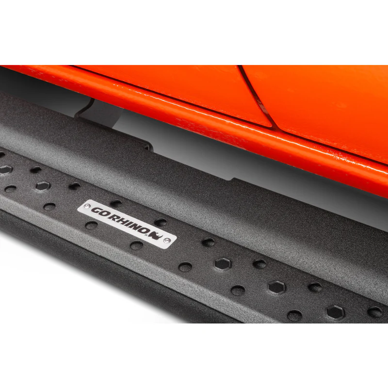 Go Rhino Dominator Xtreme DSS Running Baords with Rocker Panel Mounting Kit For Double Cab only Model DSS4435T - Image 2