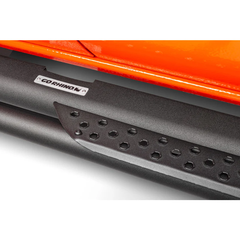Go Rhino Dominator Xtreme DT Step Nerf Bars - 73" long - BOARDS ONLY Model DT60073T - Image 2