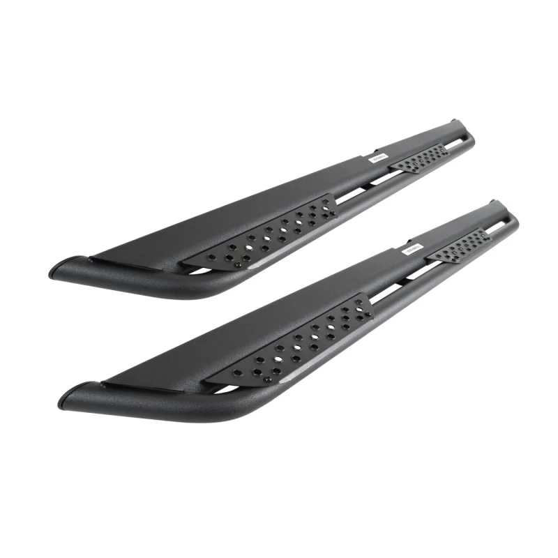 Go Rhino Dominator Xtreme DT Step Nerf Bars with Rocker Panel Mounting Bracket Kit Model DT4129T