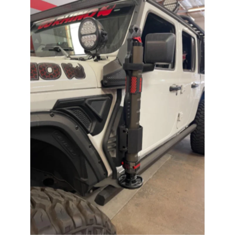 Go Rhino El Gato EG1 Hydraulic Jack - Exterior Mount: Jeep Wrangler JL, JLU, Gladiator JT Model 701005T - Image 4