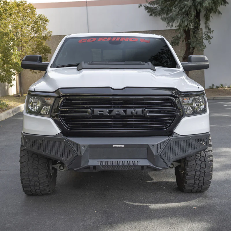 Go Rhino Element Front Bumper with Power Actuated Hide-Away Light Bar Mount Model 341301T - Image 5