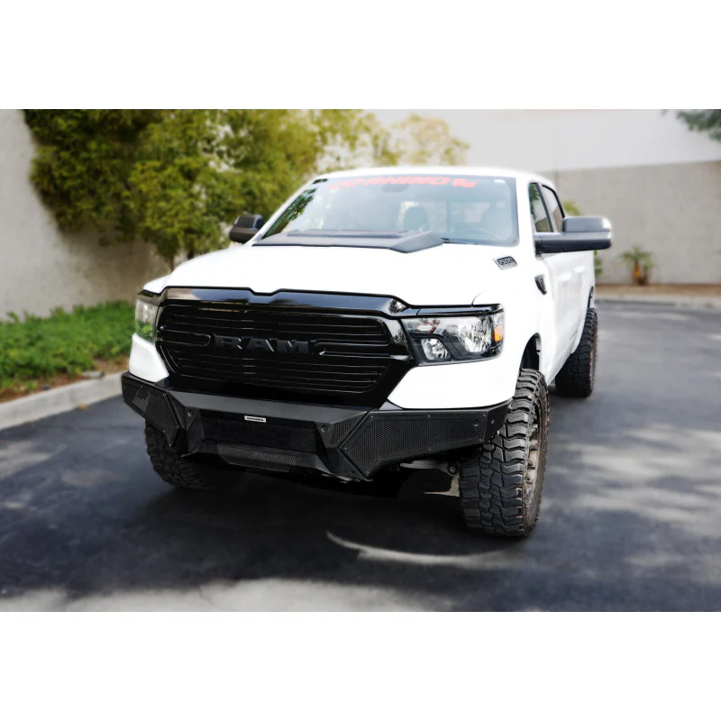 Go Rhino Element Front Bumper with Power Actuated Hide-Away Light Bar Mount Model 341301T - Image 7