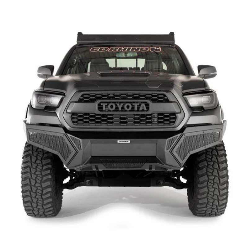 Go Rhino Element Front Bumper with Power Actuated Hide-Away Light Bar Mount Model 343891T - Image 6