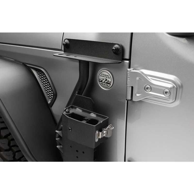 Go Rhino Exterior Hi-Lift Jack Mount with Clamp for Jeep Wrangler JL, JLU, Gladiator JT Model 701011T - Image 2