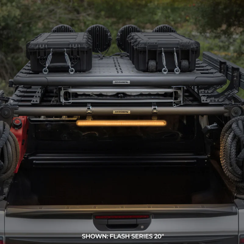 Go Rhino Flash Series 10" Multi-Function Slim LED Light Bar White/Amber/Red Model 750001014CBS - Image 10