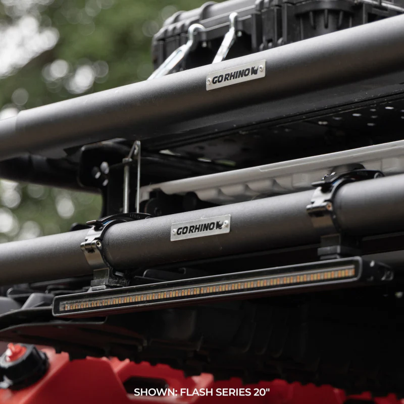 Go Rhino Flash Series 10" Multi-Function Slim LED Light Bar White/Amber/Red Model 750001014CBS - Image 8