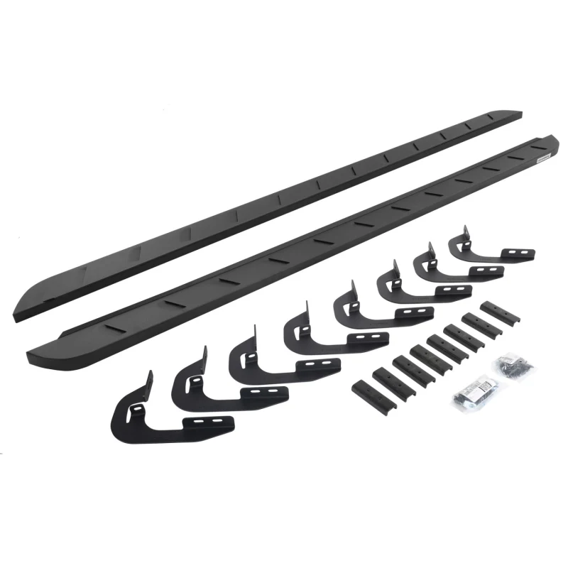 Go Rhino RB10 Slim Line Running Boards with Mounting Brackets Kit Model 63404787SPC