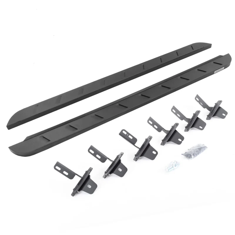 Go Rhino RB10 Slim Line Running Boards with Mounting Brackets Kit Model 63412973SPC