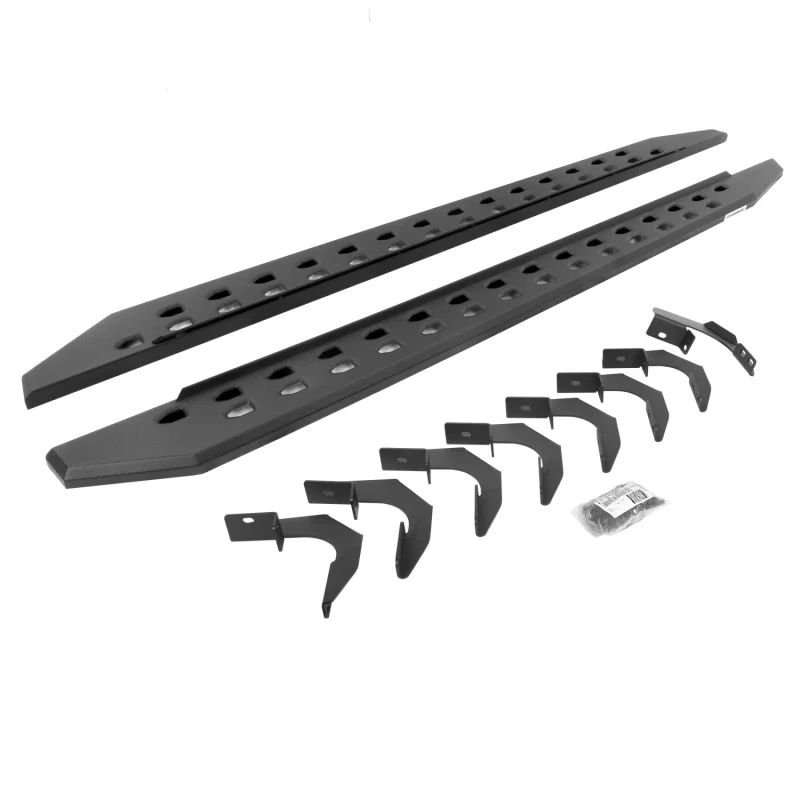 Go Rhino RB10 Slim Line Running Boards with Mounting Brackets Kit Model 63423580SPC