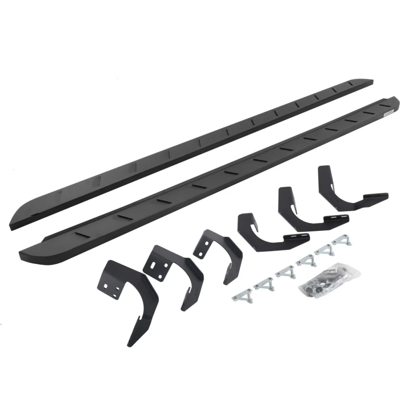 Go Rhino RB10 Slim Line Running Boards with Mounting Brackets Kit Model 63429980SPC