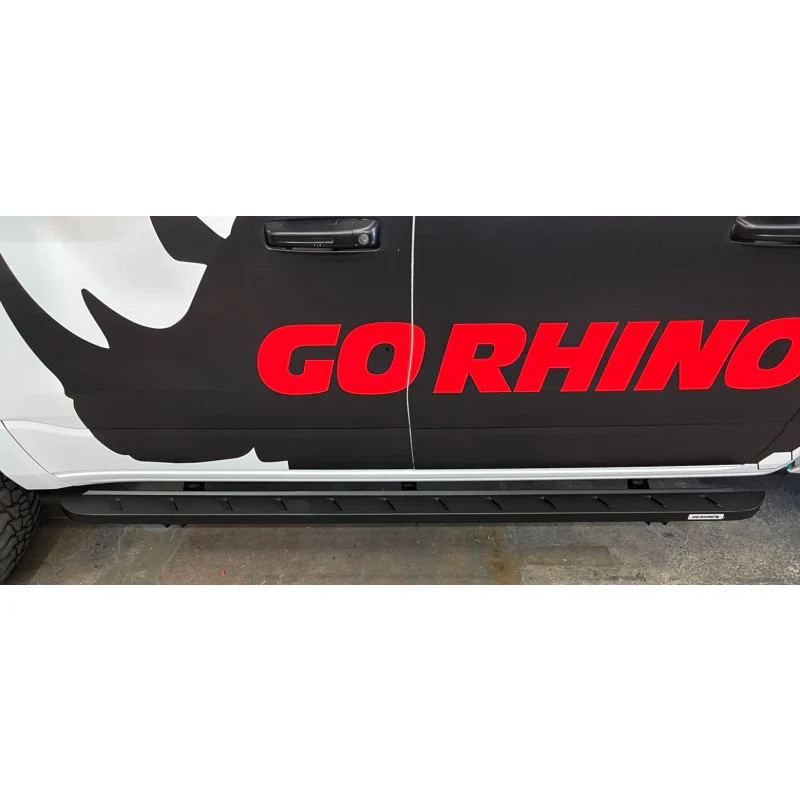 Go Rhino RB10 Slim Line Running Boards with Mounting Brackets Kit Model 63430680SPC - Image 8