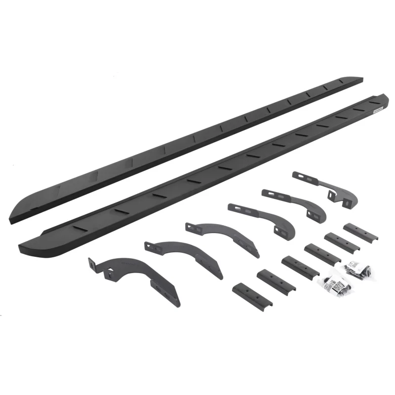 Go Rhino RB10 Slim Line Running Boards with Mounting Brackets Kit Model 63443280SPC