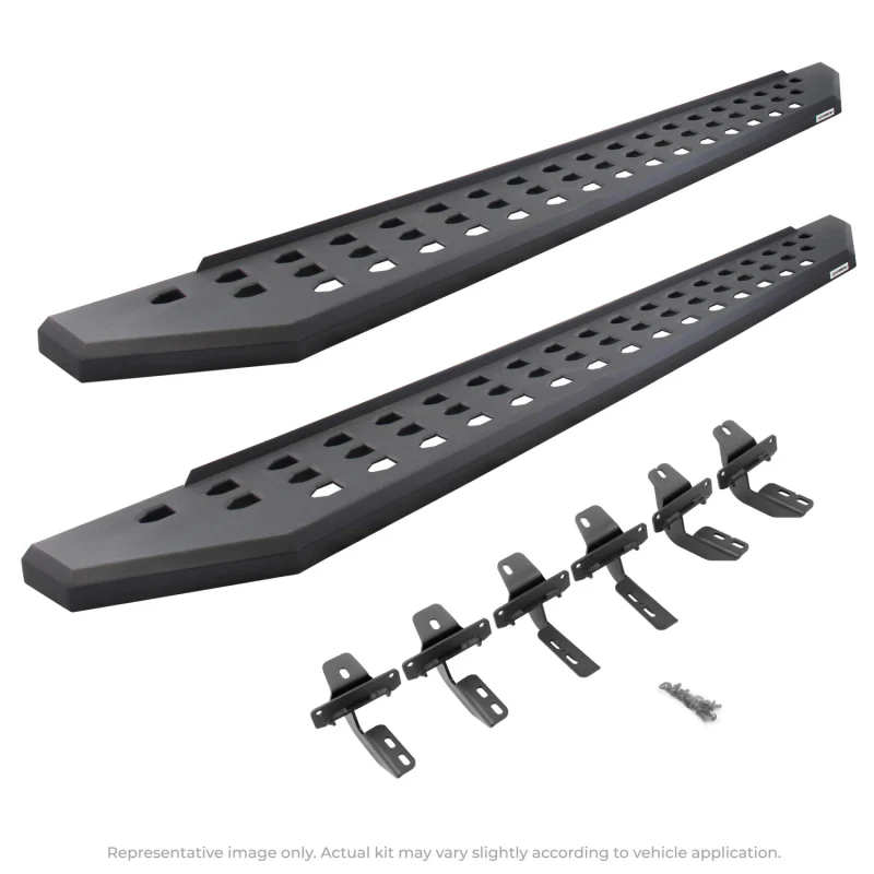 Go Rhino RB20 Running Boards with Mounting Brackets Kit Model 69404887PC