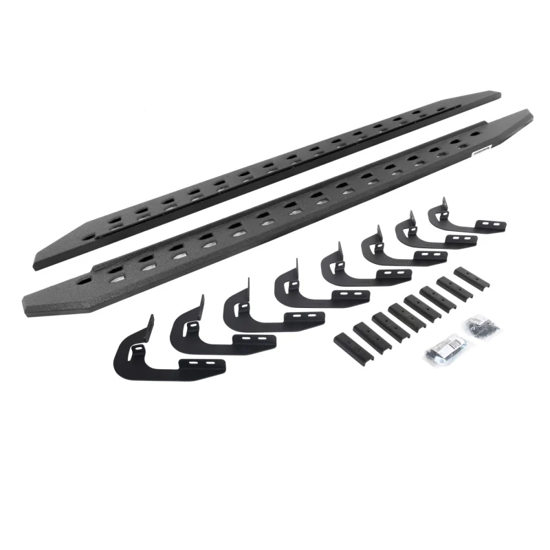 Go Rhino RB20 Slim Line Running Boards with Mounting Bracket Kit Model 69404880ST