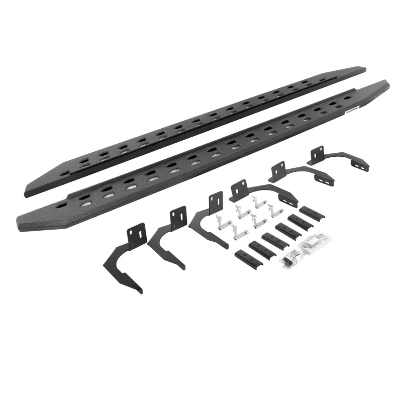 Go Rhino RB20 Slim Line Running Boards with Mounting Bracket Kit Model 69410687ST