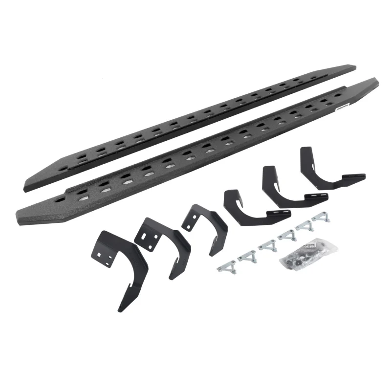 Go Rhino RB20 Slim Line Running Boards with Mounting Bracket Kit Model 69429980ST