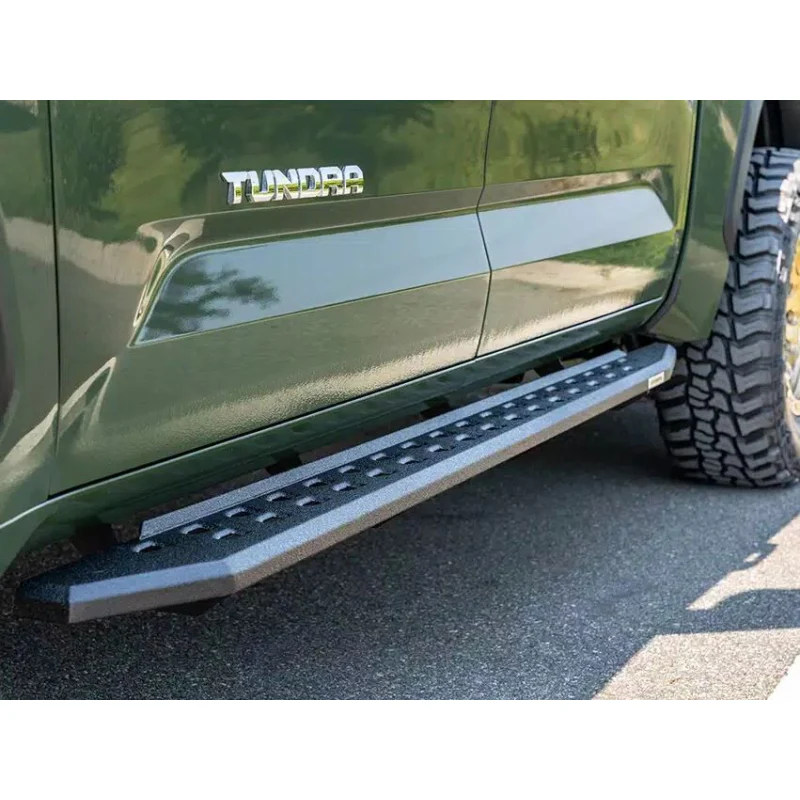 Go Rhino RB20 Slim Line Running Boards with Mounting Brackets Kit Crew Max Only Model 69443687ST - Image 5