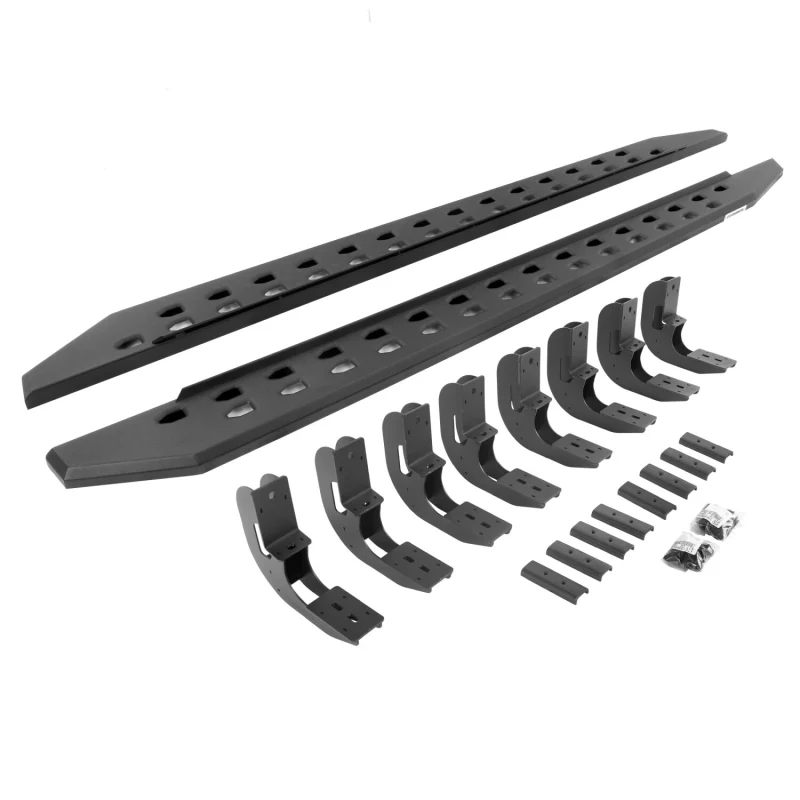 Go Rhino RB20 Slim Line Running Boards with Mounting Brackets Kit Model 69404887SPC
