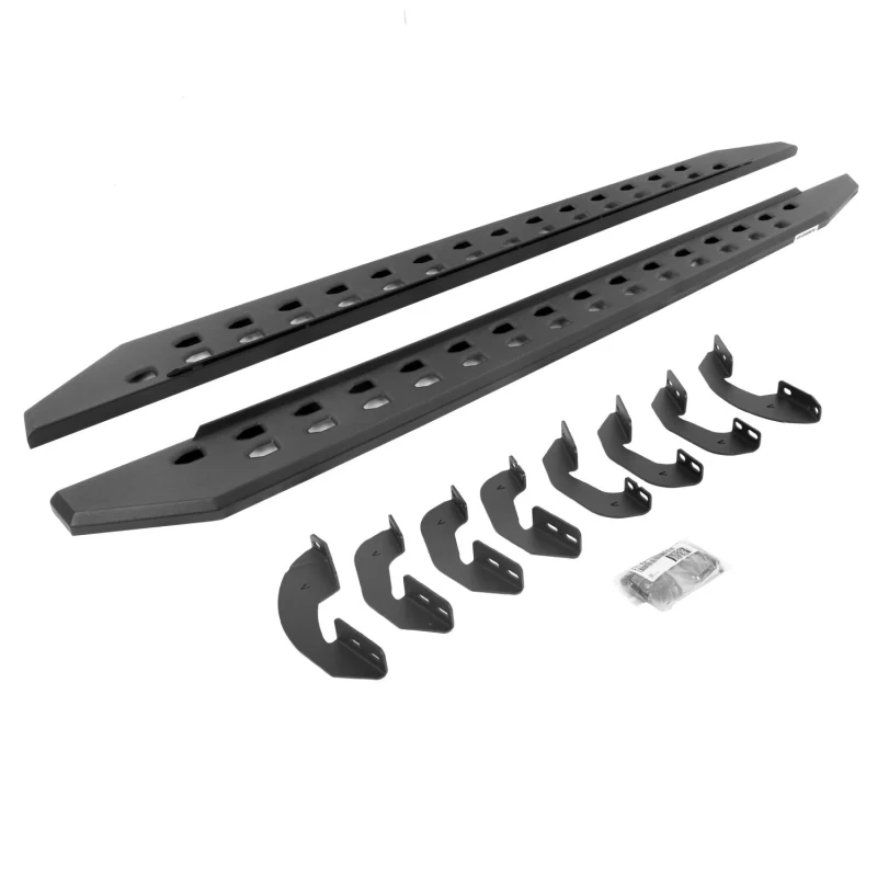 Go Rhino RB20 Slim Line Running Boards with Mounting Brackets Kit Model 69441580SPC