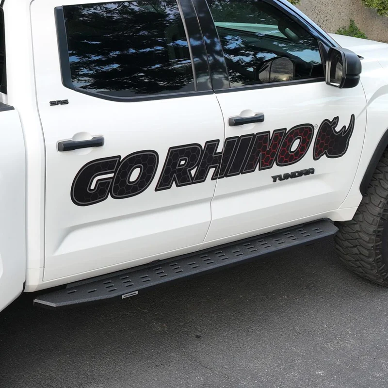 Go Rhino RB30 Running Boards with Mounting Bracket Kit Crew Max Only Model 69643687T - Image 3