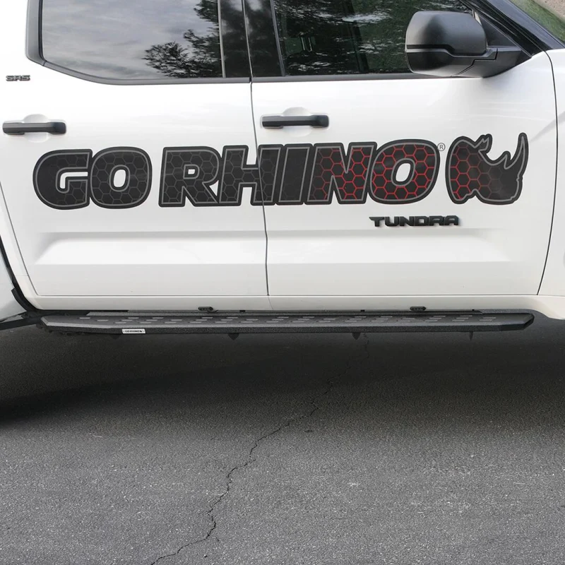 Go Rhino RB30 Running Boards with Mounting Bracket Kit Crew Max Only Model 69643687T - Image 5