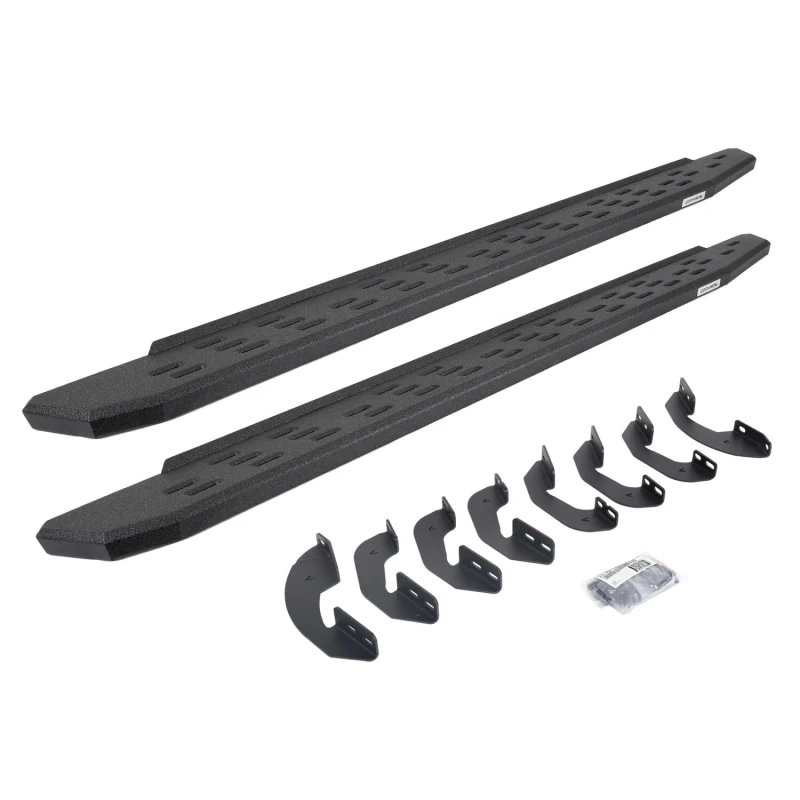 Go Rhino RB30 Running Boards with Mounting Bracket Kit Double Cab Model 69641580T