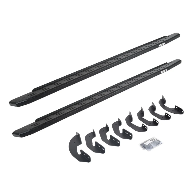 Go Rhino RB30 Running Boards with Mounting Bracket Kit For Crew Max Only Model 69641687T