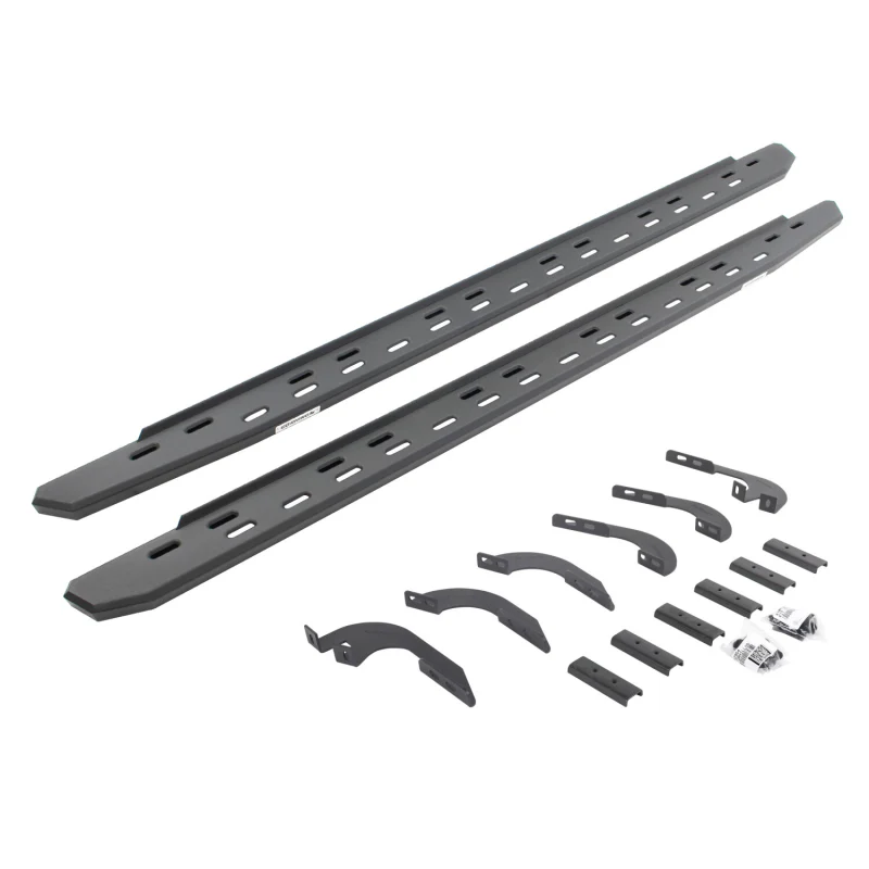 Go Rhino RB30 Slim Line Running Boards with Mounting Bracket Kit Double Cab Only Model 69642987SPC