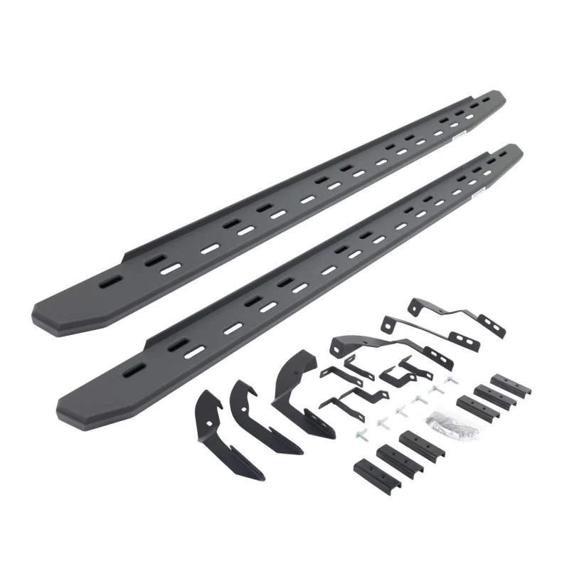 Go Rhino RB30 Slim Line Running Boards with Mounting Bracket Kit Model 69604280SPC