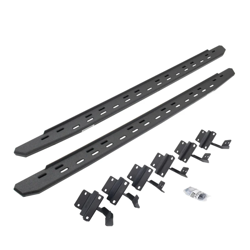 Go Rhino RB30 Slim Line Running Boards with Mounting Bracket Kit Model 69615087ST