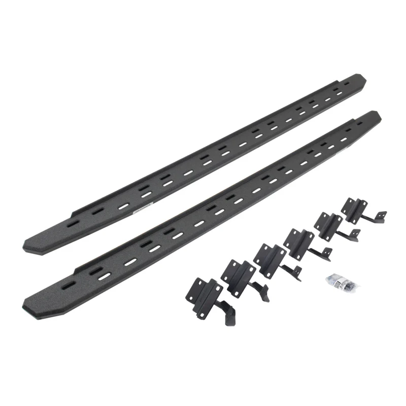 Go Rhino RB30 Slim Line Running Boards with Mounting Bracket Kit Model 69615587ST
