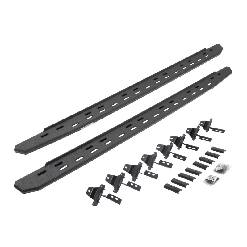 Go Rhino RB30 Slim Line Running Boards with Mounting Bracket Kit Model 69651687ST