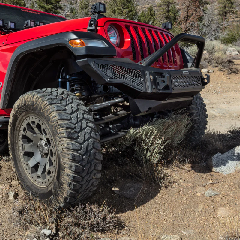 Go Rhino Rockline Front Bumper Lower Skid Plate For Jeep JL/JLU/JT Model 332100T - Image 5