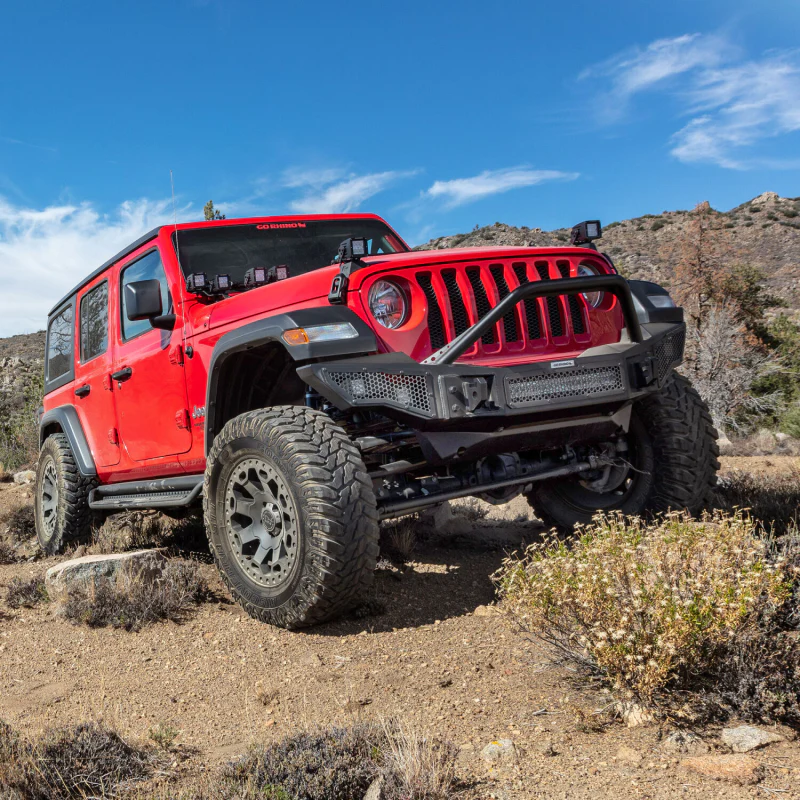 Go Rhino Rockline Front Bumper Lower Skid Plate For Jeep JL/JLU/JT Model 332100T - Image 6