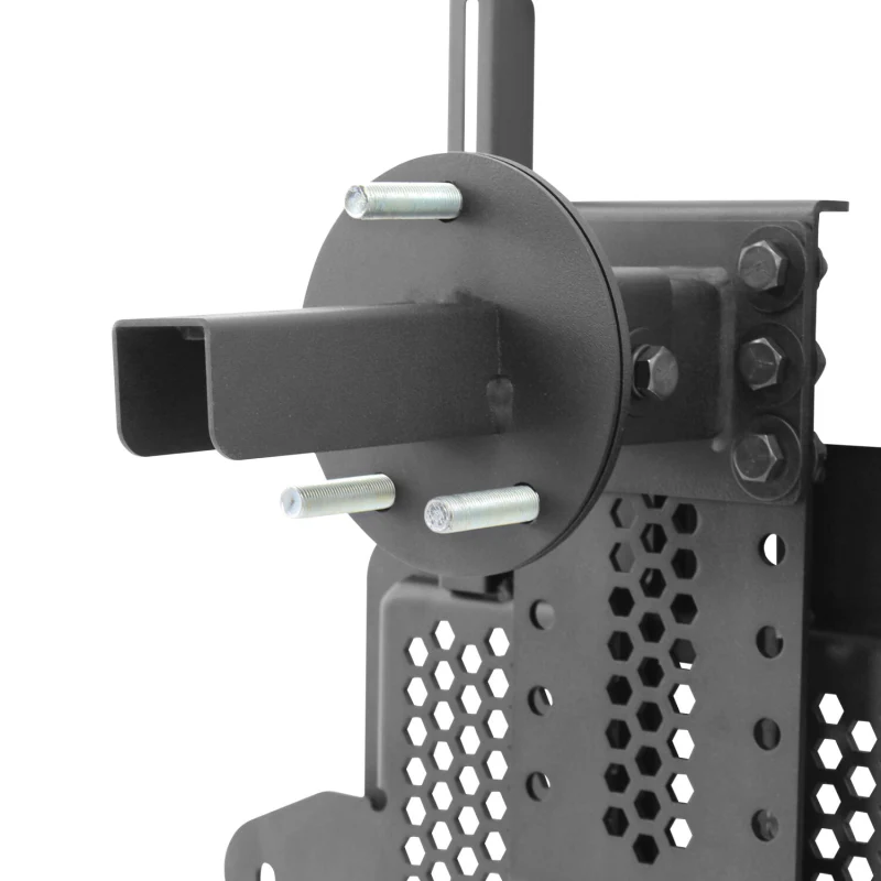 Go Rhino Rockline Low Profile Body Mount Tire Carrier For Jeep Model 27137T - Image 2
