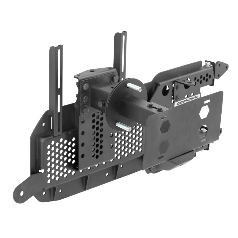 Go Rhino Rockline Low Profile Body Mount Tire Carrier For Jeep Model 27137T - Image 4