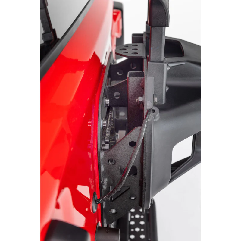 Go Rhino Rockline Spare Tire Relocation Kit for Jeep Wrangler JL fits up to 40" tire Model 372000T - Image 3
