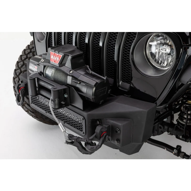 Go Rhino Rockline Winch-Ready Front Stubby Bumper For Jeep Model 331100T - Image 6
