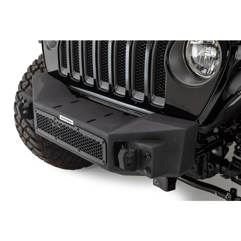 Go Rhino Rockline Winch-Ready Front Stubby Bumper For Jeep Model 331100T - Image 7